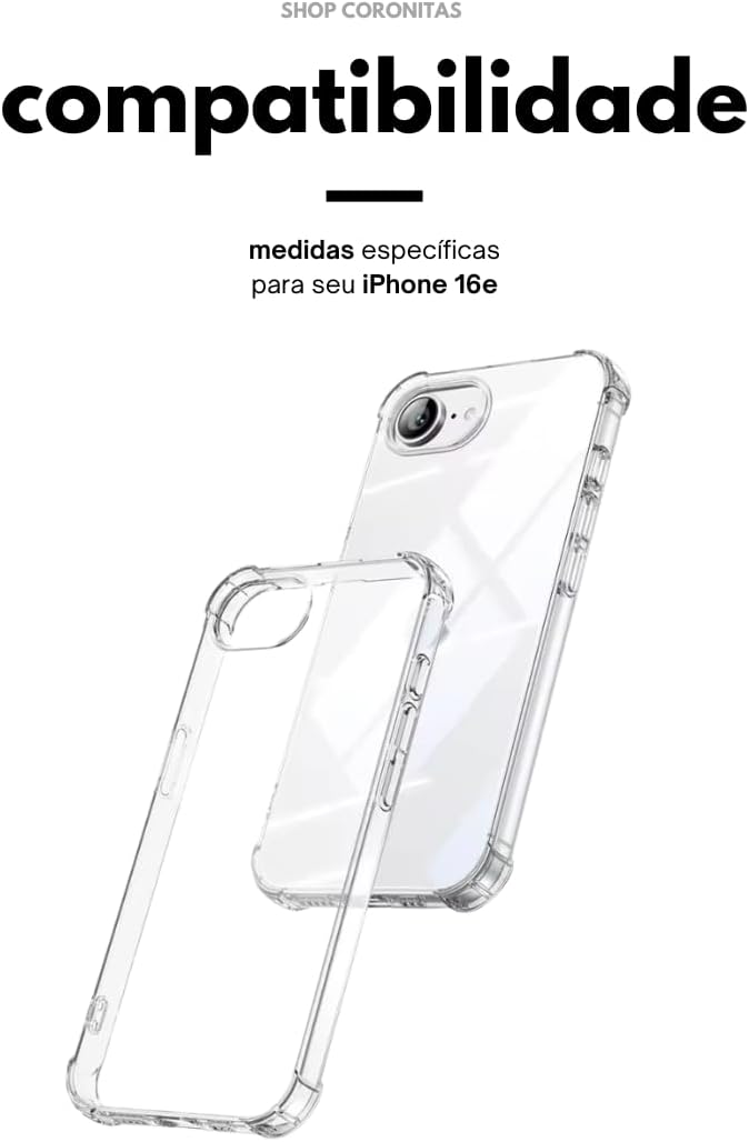 Capinha Anti Impactos Compatível com iPhone 2