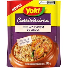 Farofa com Pedaços de Cebola