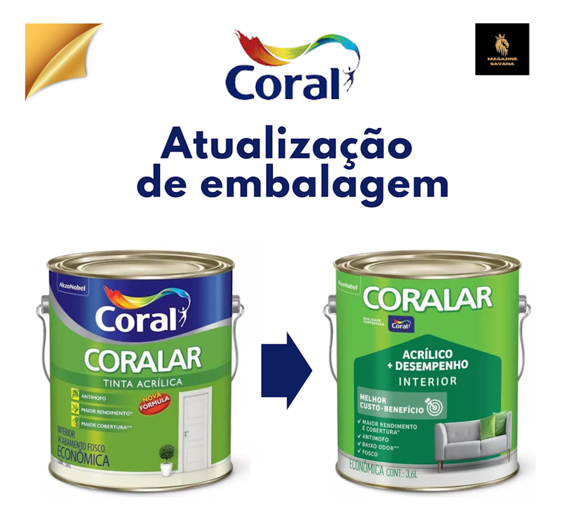 Coralar Acrílico Mais Desempenho 3,6 L 5