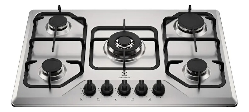 Cooktop 5 Bocas a Gás Inox Experience 1