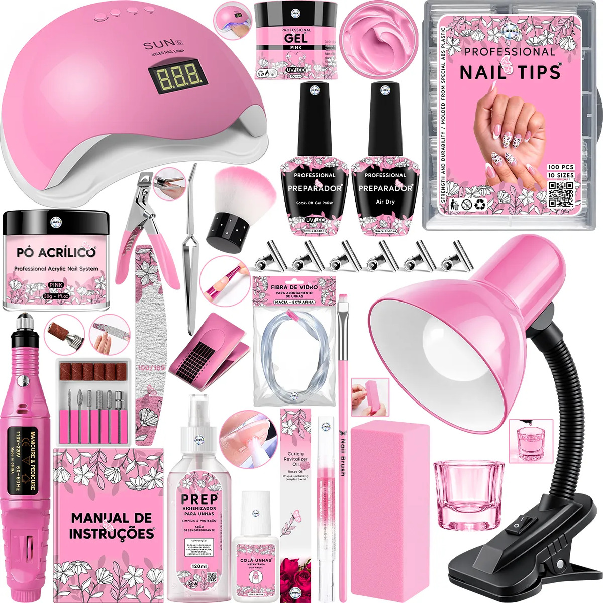 Top 10 Melhores Kits de Unha em Gel em 2026 (Modelones, Pink e mais) 2