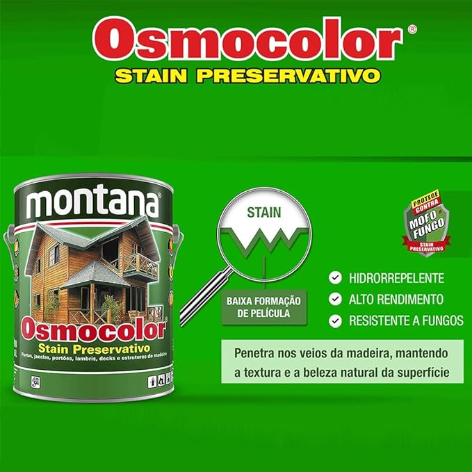 Stain Osmocolor Base Solvente 4