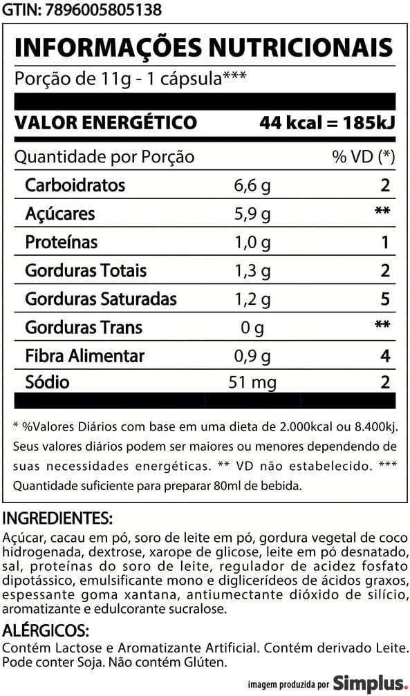 Cápsula Chocolatto TRES 3 Corações 3