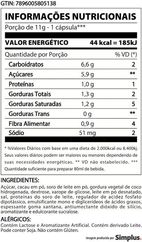 Cápsula Chocolatto TRES 3 Corações 3