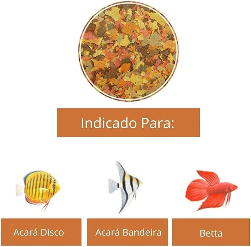 Ração para Peixe Basic 2
