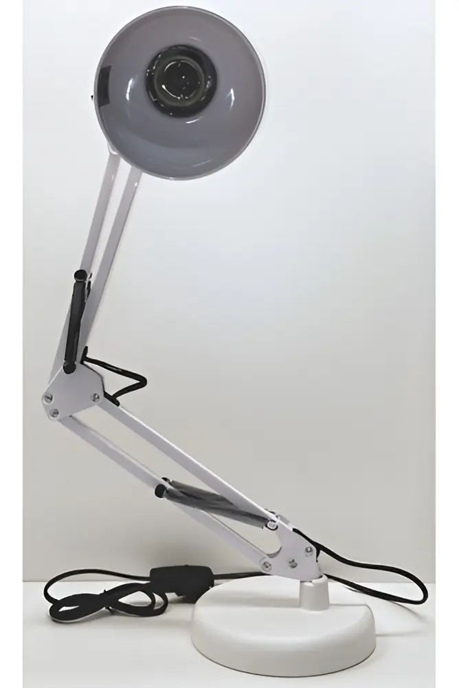 Luminária de Mesa Articulável com Base/Garra LUMINATTI 2