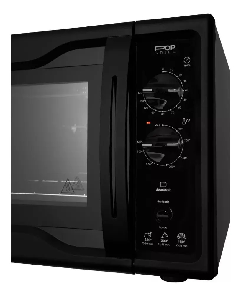 Forno Elétrico de Bancada Fischer Pop Grill 3