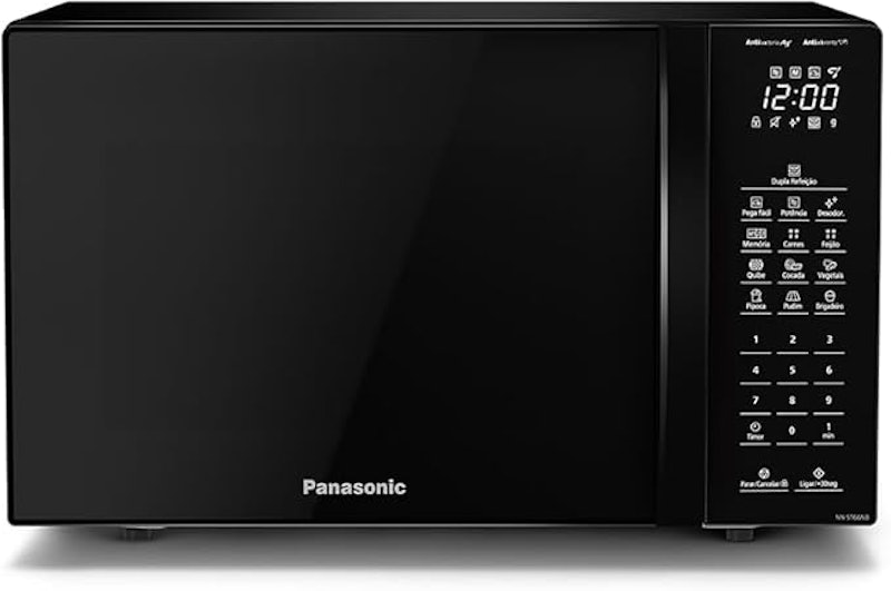 Micro-Ondas Ideal+ Dupla Refeição 34 L Black Glass 1