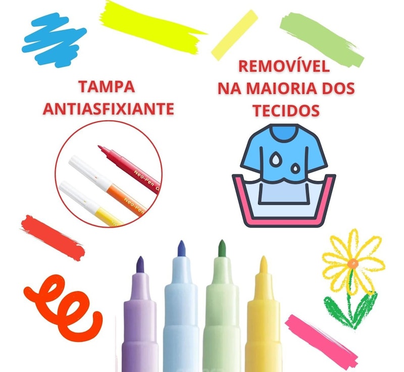 Hidrográfica Neo-Pen Gigante C/ 24 Cores 3