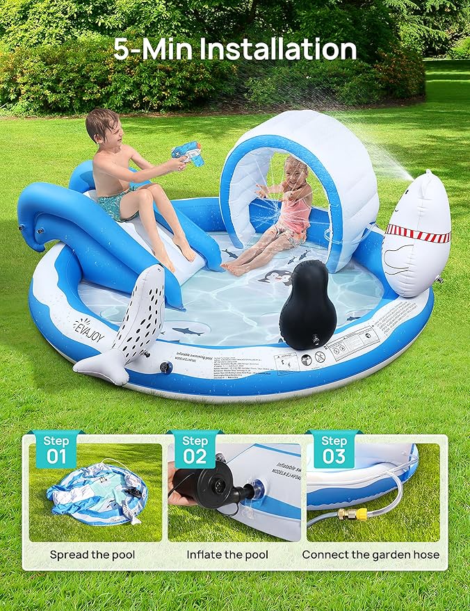 Piscina Infantil Evajoy Parque Aquático 5