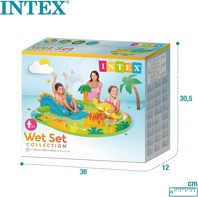 Piscina Inflável Intex Parque dos Dinossauros 143 L 5