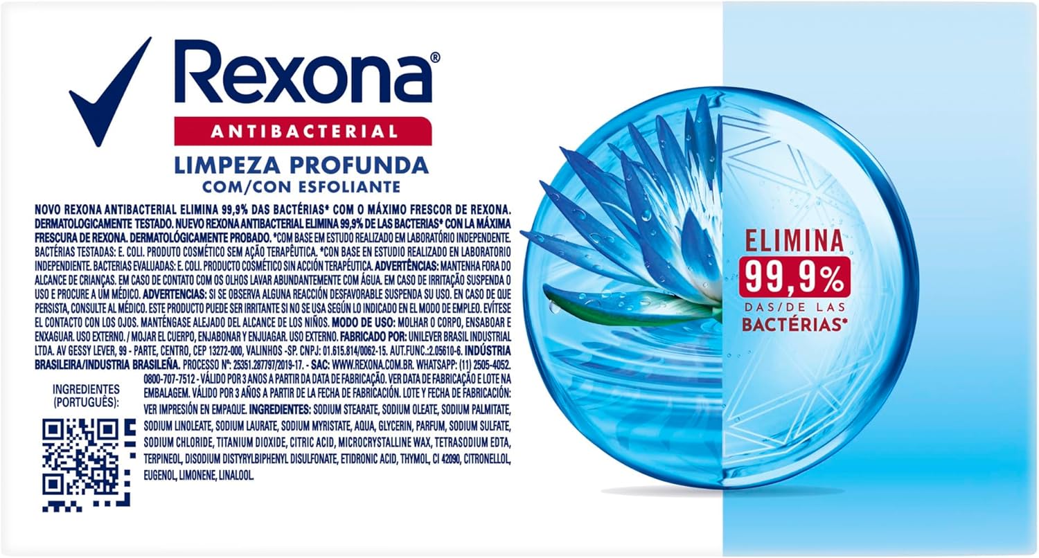 Sabonete Antibacterial Limpeza Profunda 2
