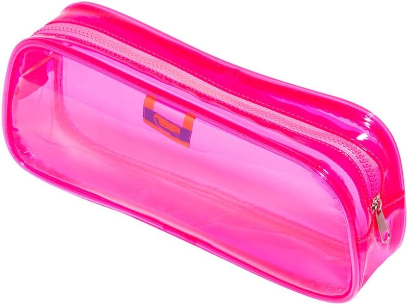Estojo PVC Transparente 1 Zíper 4