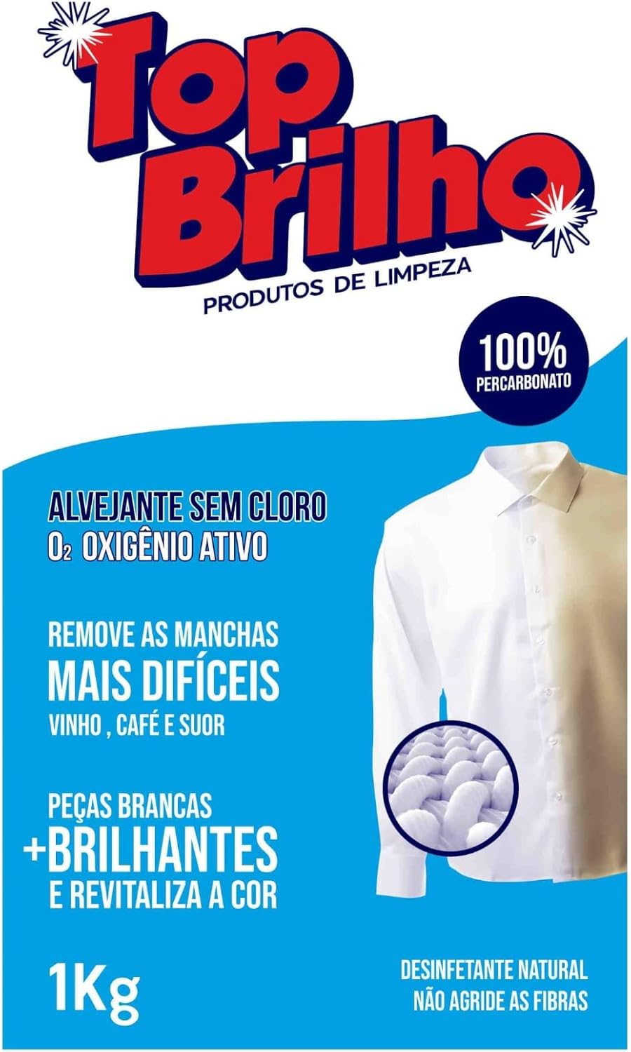 Tira Mancha Roupas Top Brilho 1