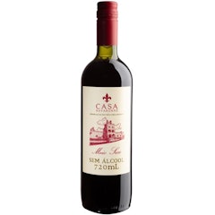 Vinho La Dorni Tinto Meio Seco Bordô Casa Navaronne sem Álcool