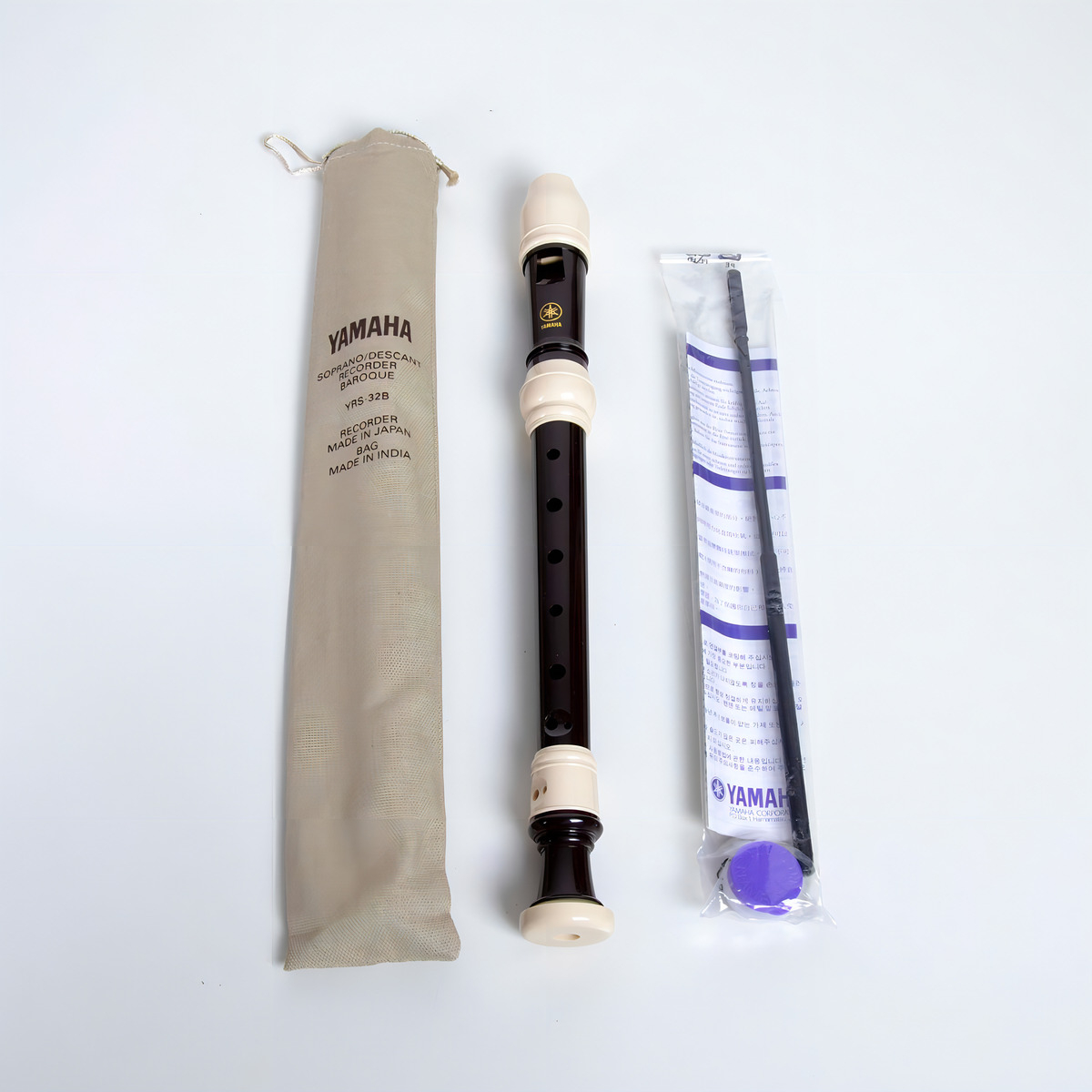 Flauta Doce Barroca Soprano em C 3