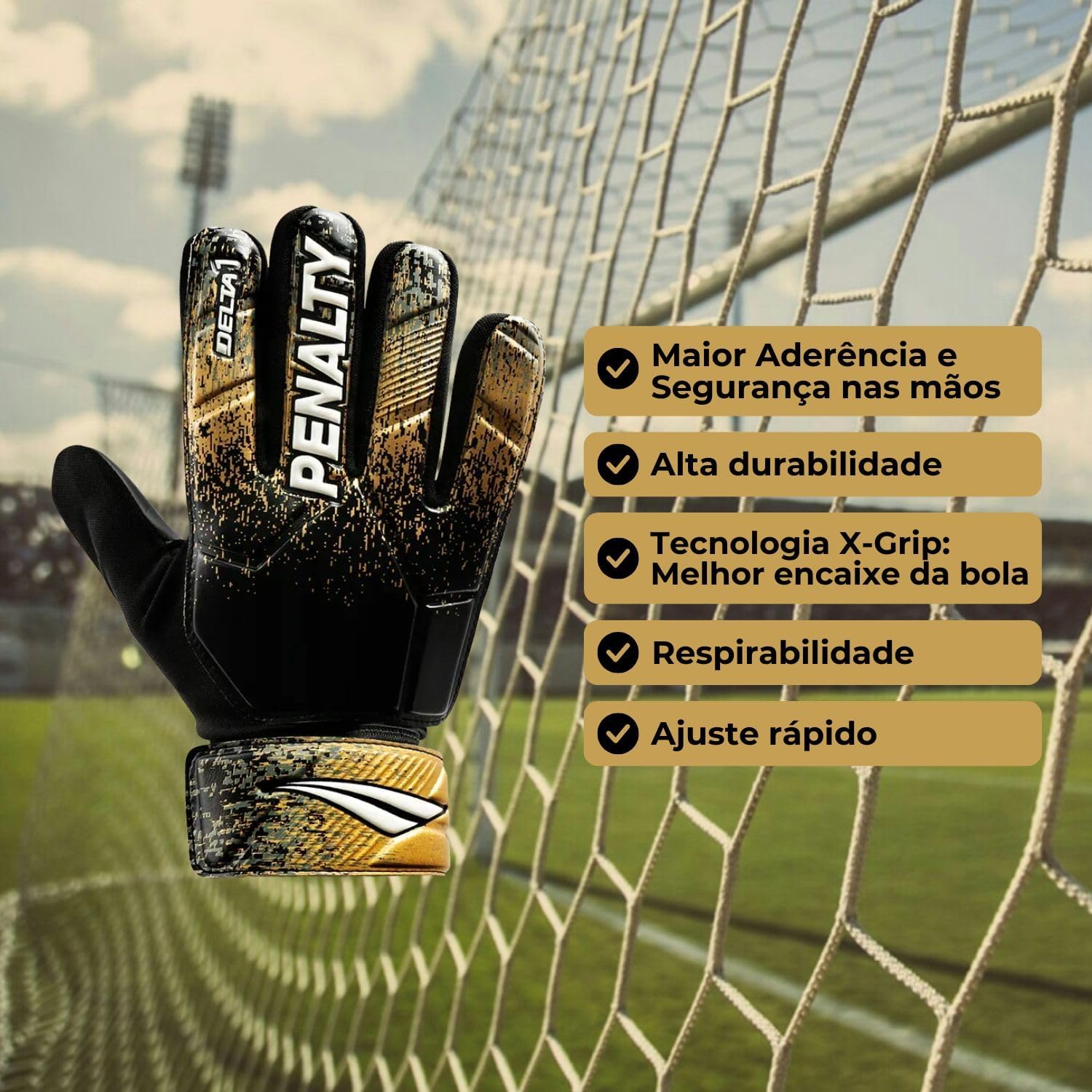 Luva de Goleiro Penalty Delta 1 XXIII 5