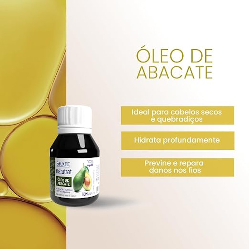 Óleo de Abacate Natutrat SOS 2