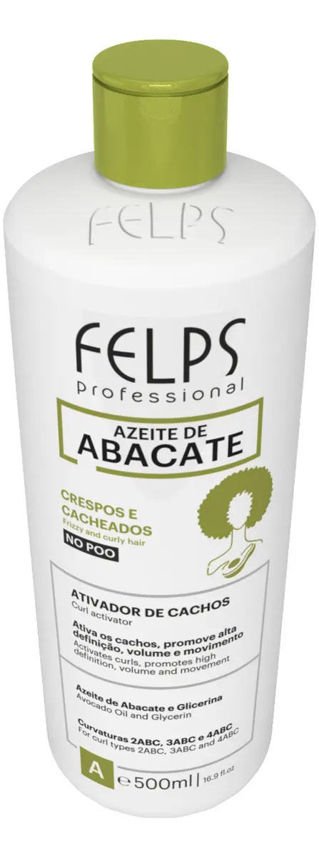 Ativador de Cachos 3ABC Azeite de Abacate Felps Professional 2