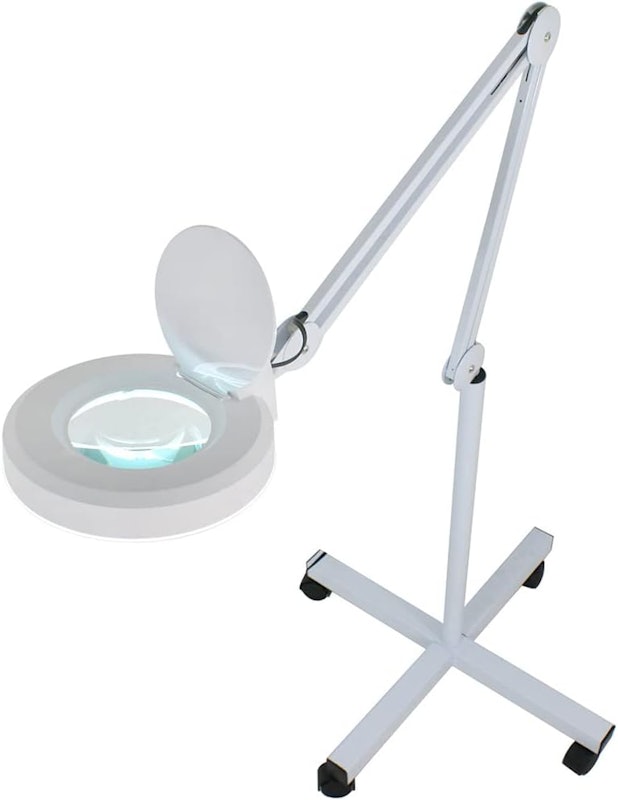 Lupa Luminária 120 LEDs SMD Tripé 1