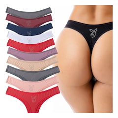 Kit 10 Calcinhas Fio Sensual Tanga Coelhinha