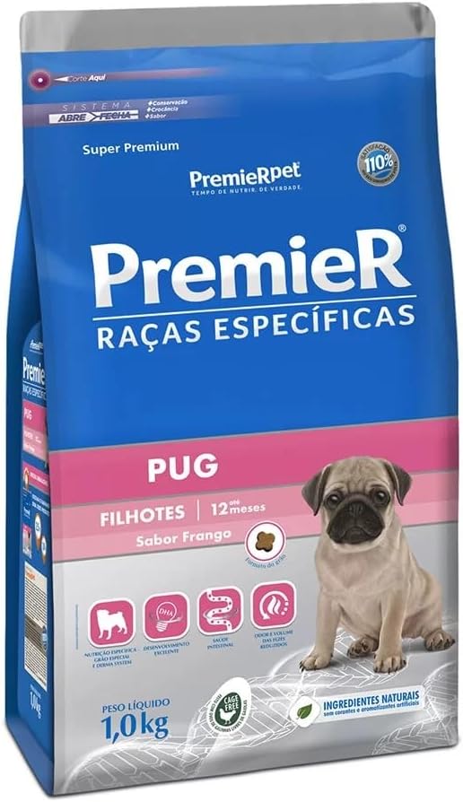 Ração PremieR Raças Específicas Pug Filhotes Porte Pequeno  1