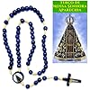 Terço de Nossa Senhora Aparecida em Madeira com Folheto 3