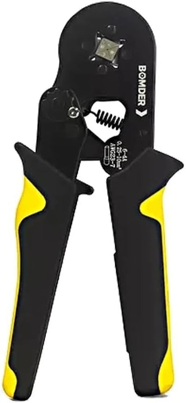 Alicate de Crimpar Profissional para Terminal Ilhós Tubular 0,25 a 10 mm² 1