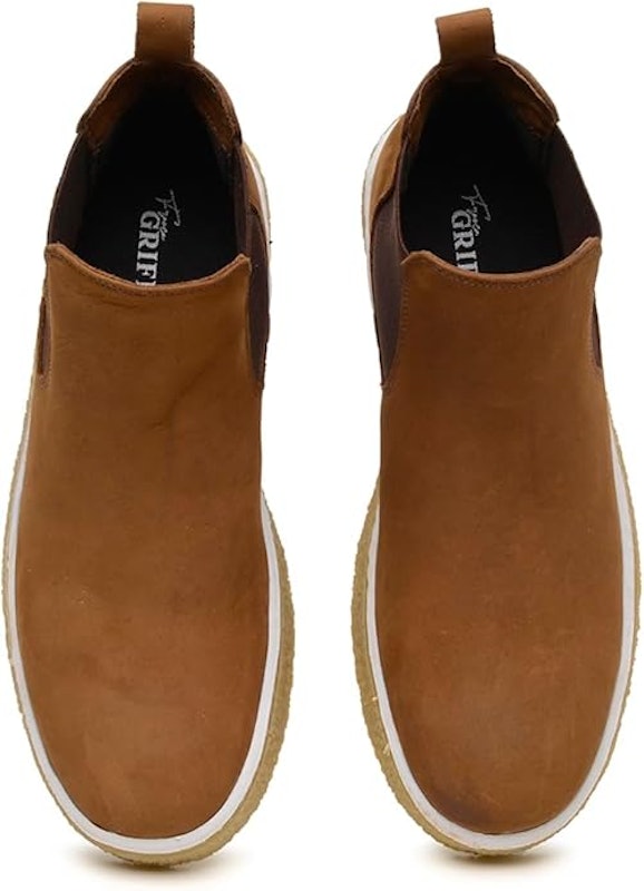 Bota Masculina Couro com Elástico Lateral Moscow Terra 5