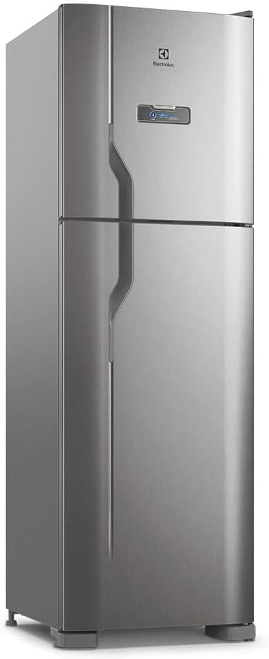 Geladeira Frost Free 400 L Efficient Turbo Freezer Duplex Inox Look 2