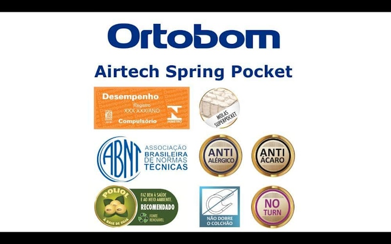Colchão Ortobom Airtech Spring Pocket Casal 4