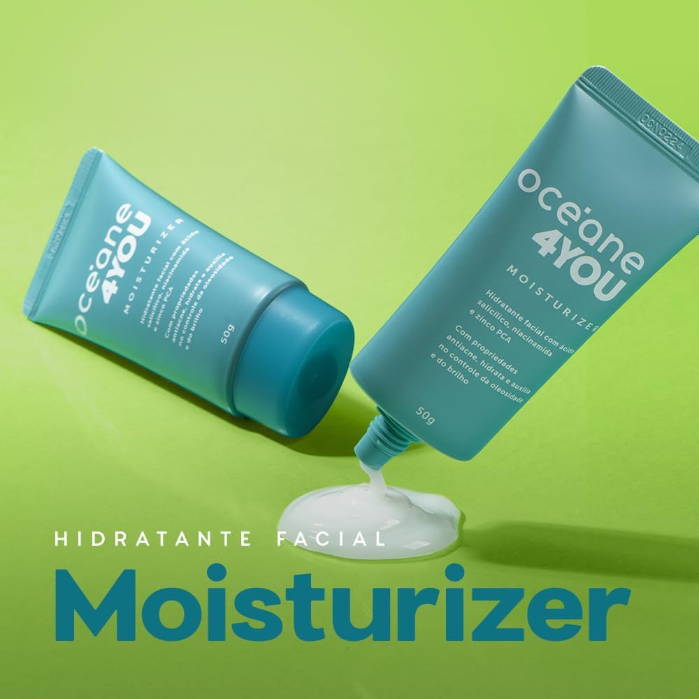 Hidratante Facial com Niacinamida e Ácido Salicílico Moisturizer 4you 2