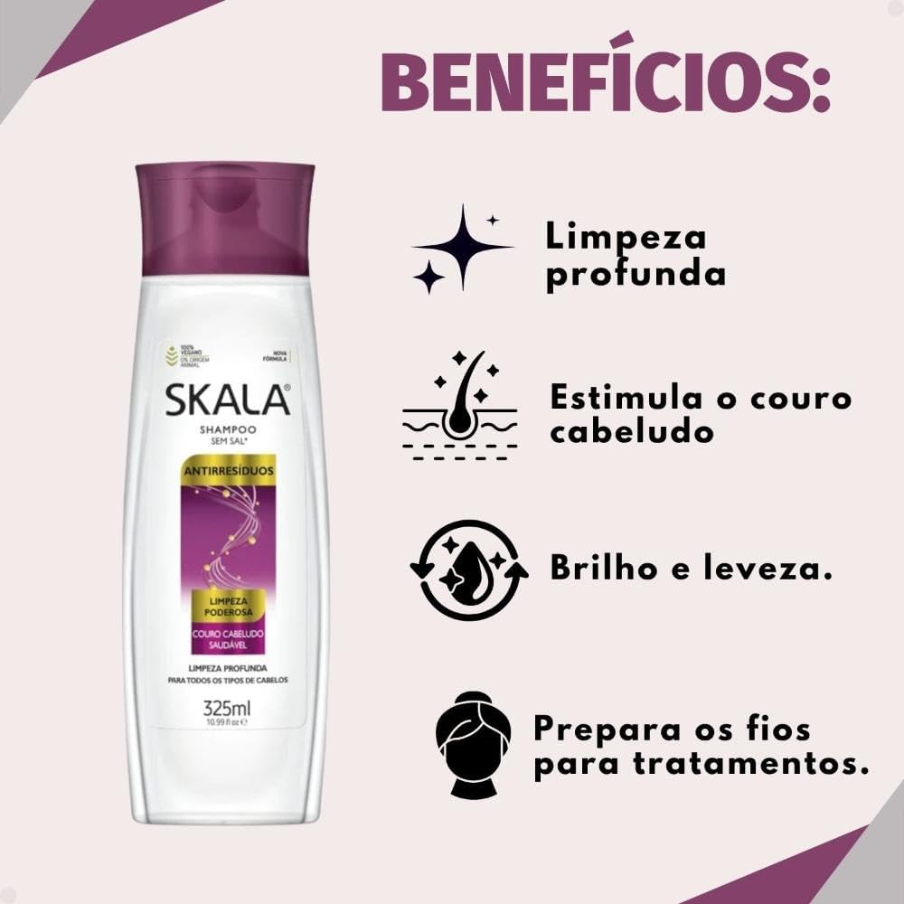 Shampoo Antirresíduos Limpeza Profunda 2