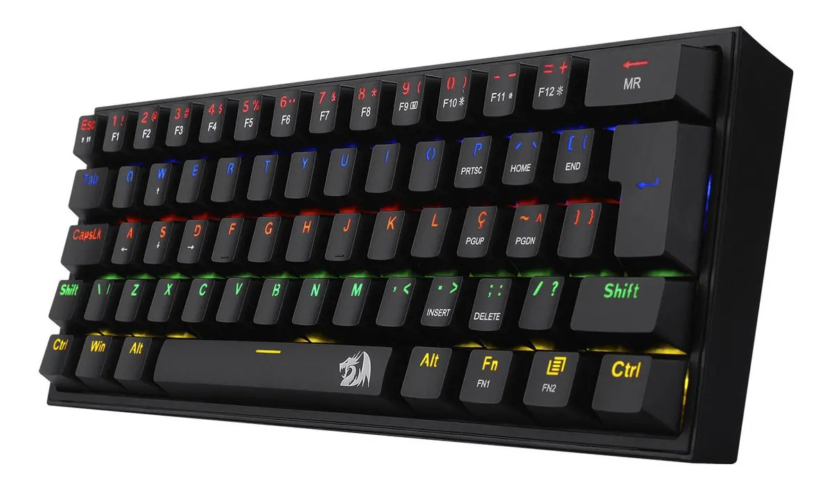 Teclado Mecânico Gamer Fizz Rainbow 5