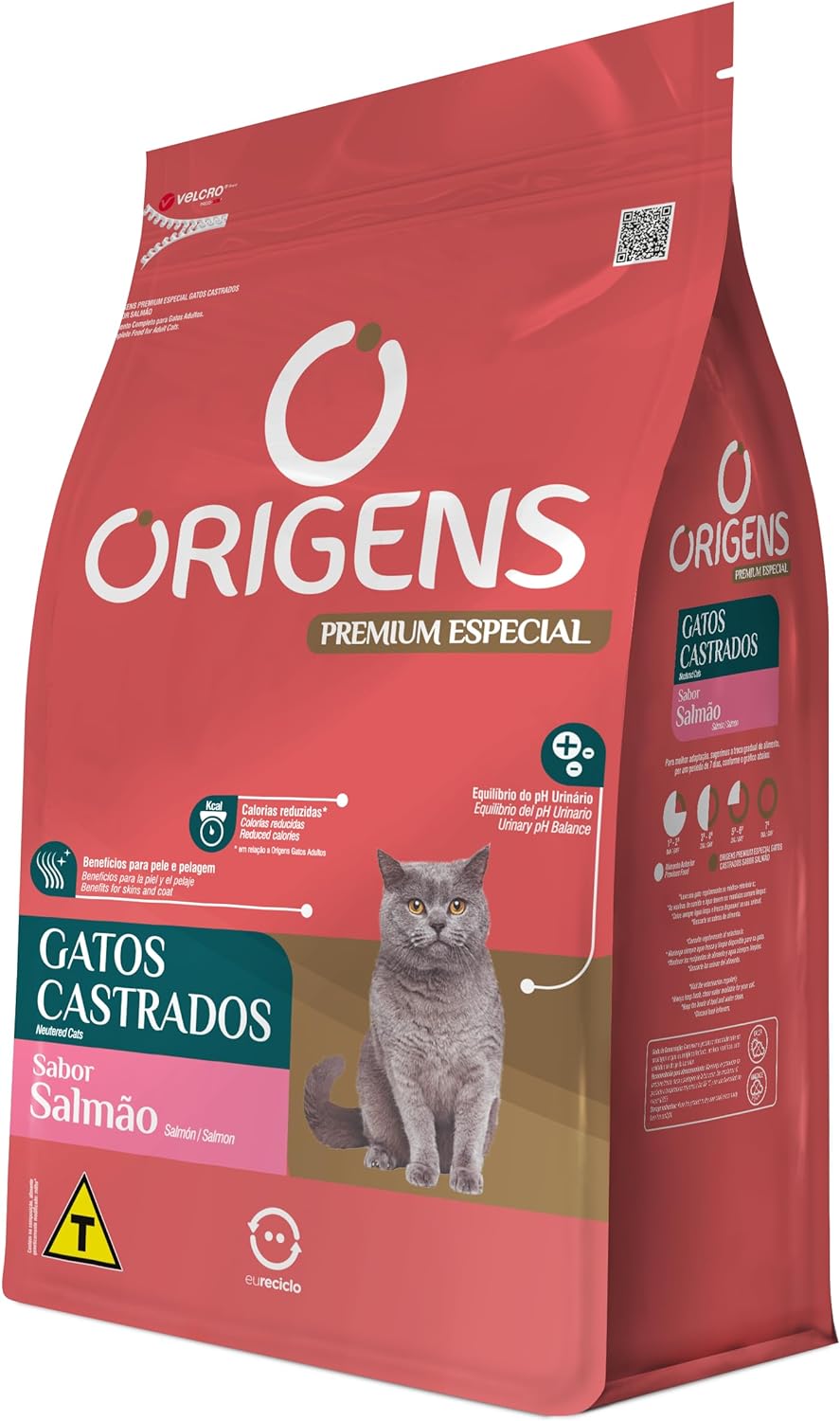 Origens Premium Especial Gatos Castrados Sabor Salmão 3