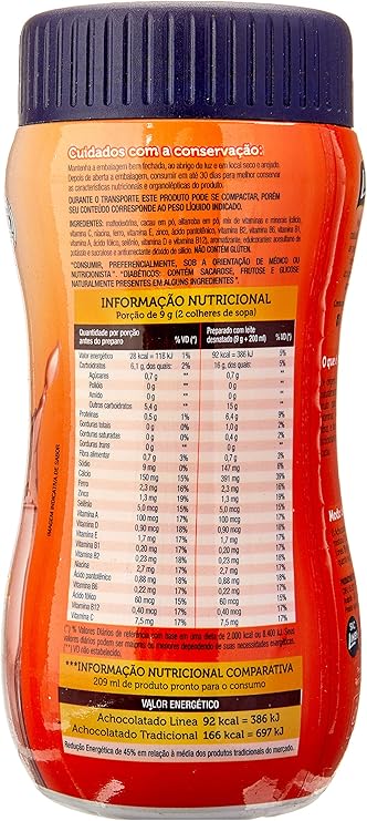 Achocolatado em Pó Linea 3