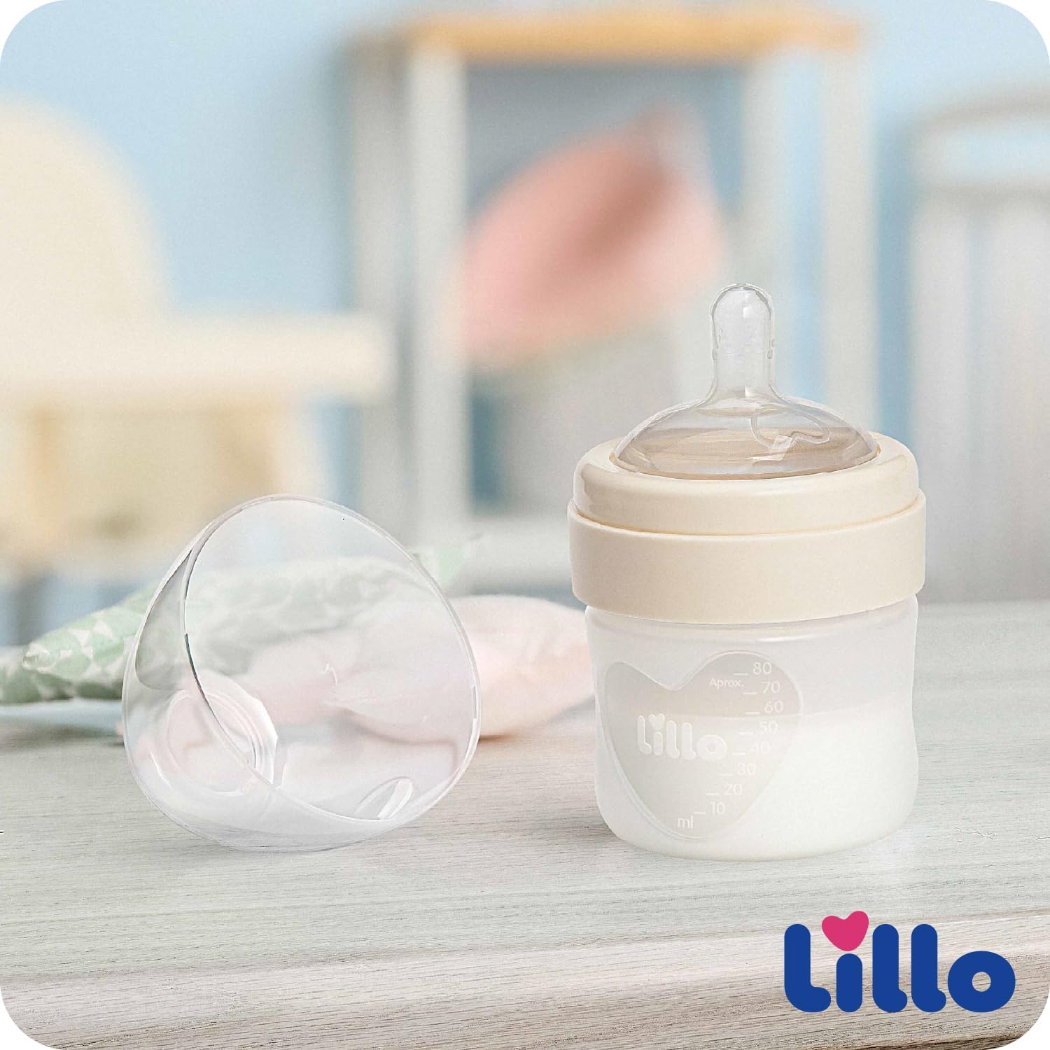 Mamadeira Lillo Evolution Newborn 80 ml 2
