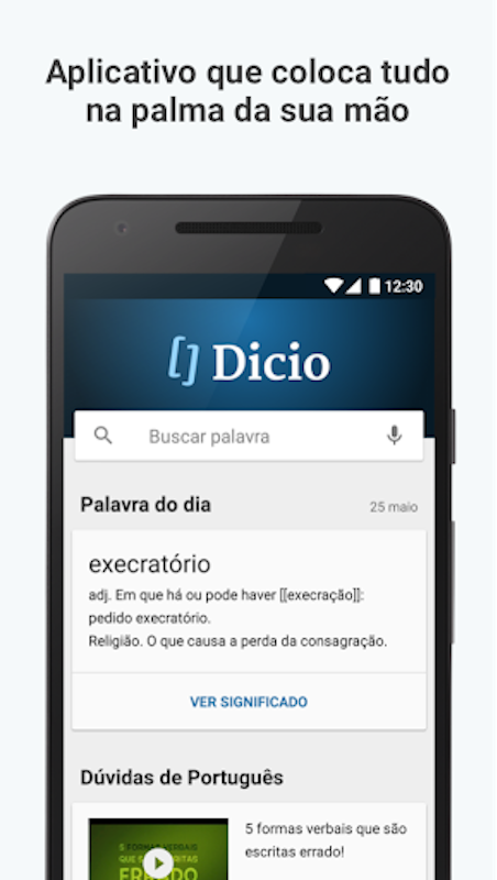 Vaia - Dicio, Dicionário Online de Português