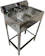 ALFA SUPORTEL Fritadeira Elétrica 10 L com Suporte Alfa Suportel 1