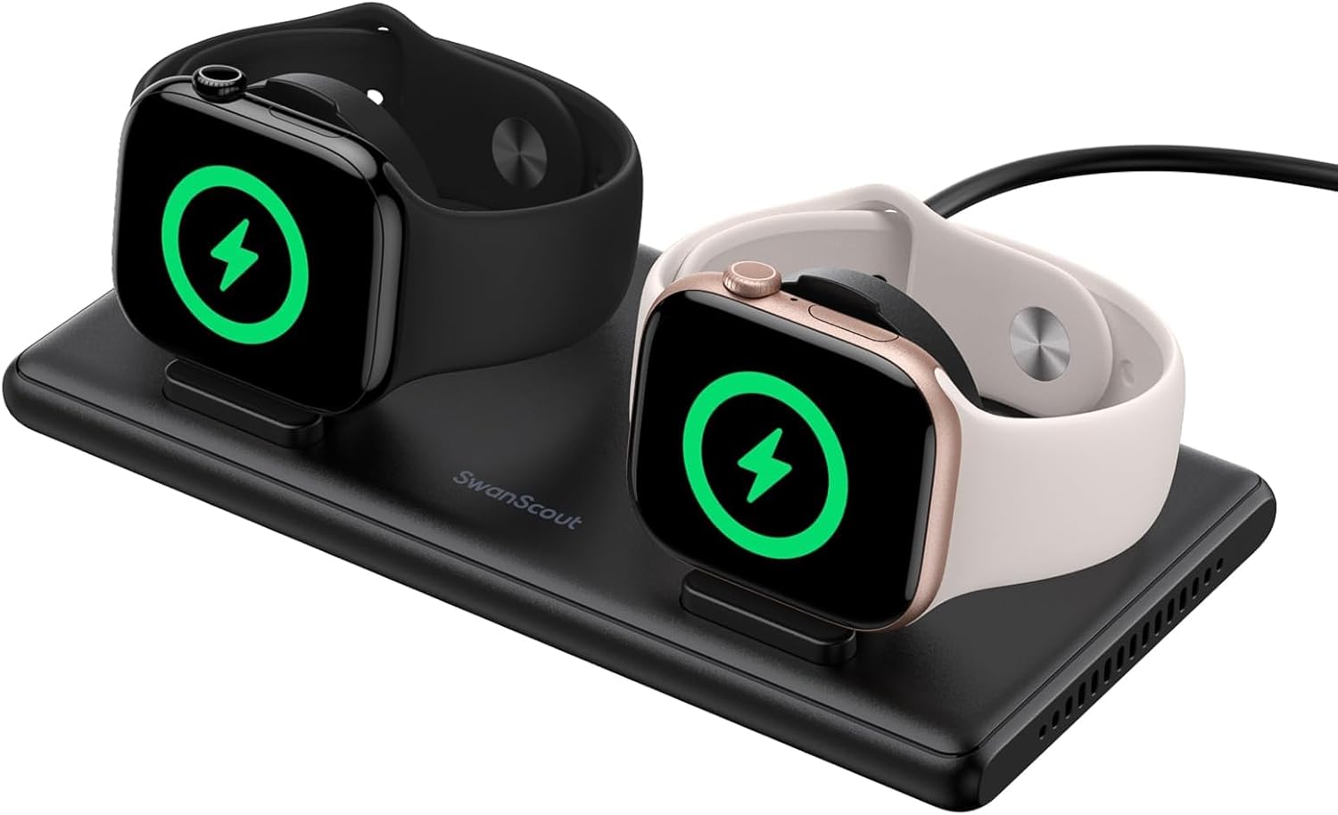 Carregador Duplo para Apple Watch SwanScout 1