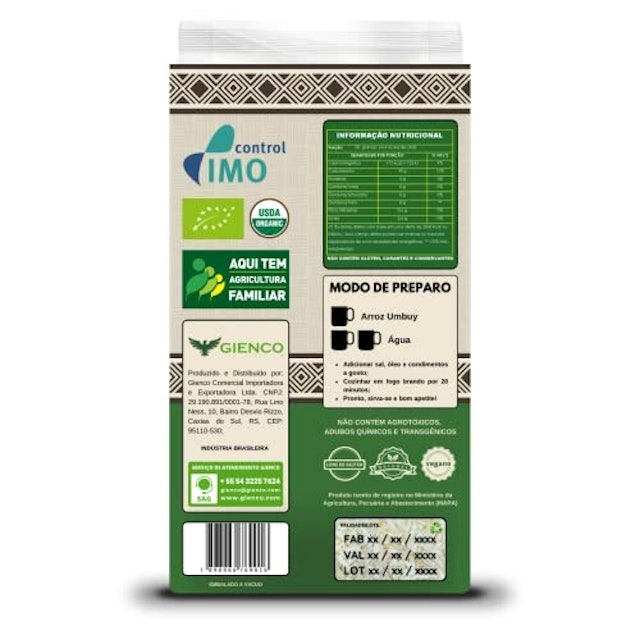 Arroz Polido Orgânico Umbuy 2