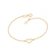 ROMMANEL Pulseira Rommanel Amor Folheada a Ouro 1