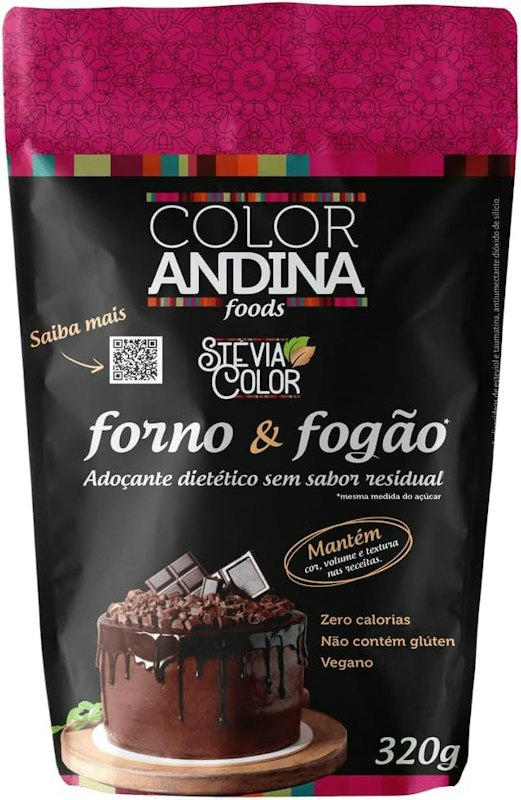 Adoçante Culinário Stévia Forno e Fogão 1