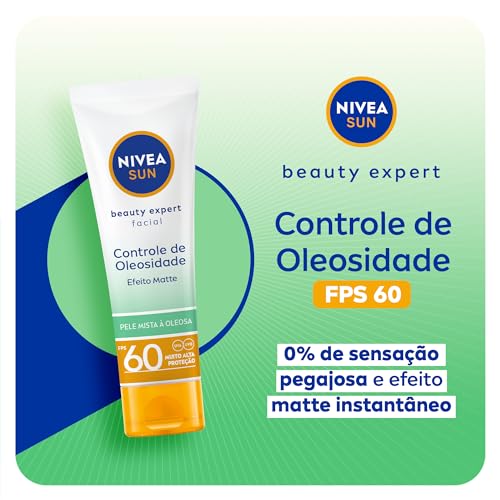 Protetor Solar Nivea Sun Beauty Expert Facial Pele Oleosa 3