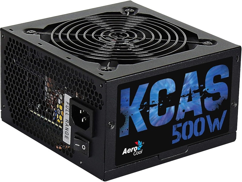 Fonte Gamer ATX Aerocool KCAS 500 W 80 Plus Full Range APFC 1