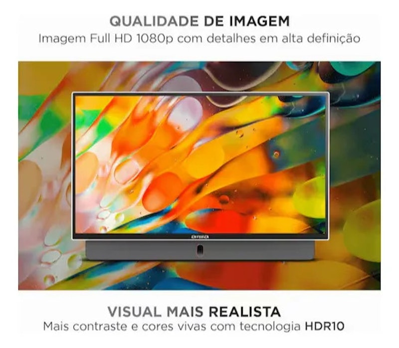 TV LED HDTV e Monitor 24" 4