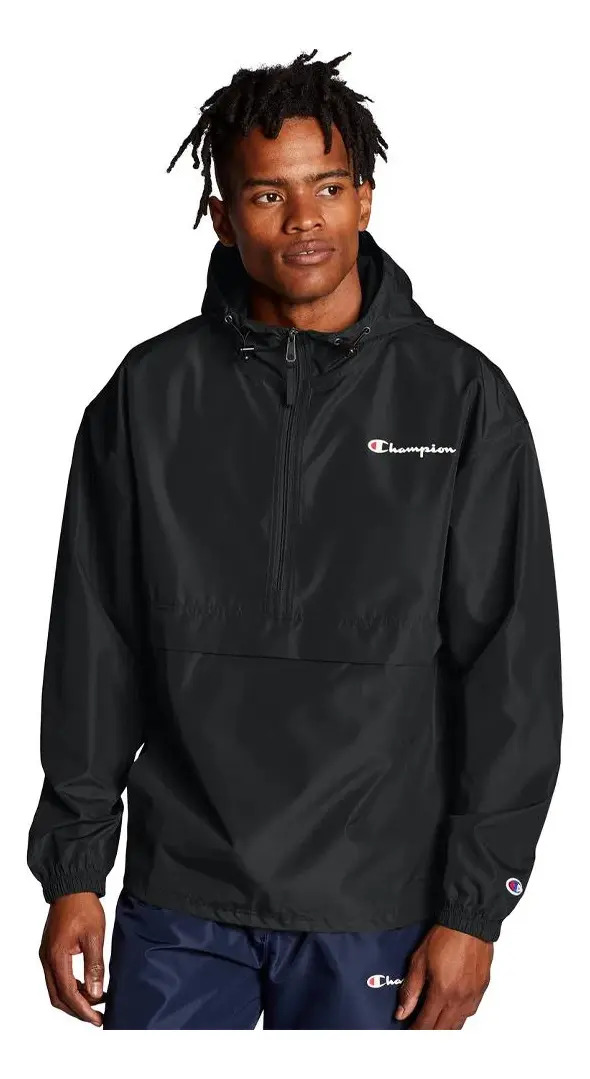 Jaqueta Corta-Vento Athletic Packable Anorak Logo Ink 1