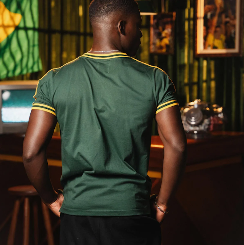 Camisa Brasil Pelé Retrô Treino 1970 Masculina 3