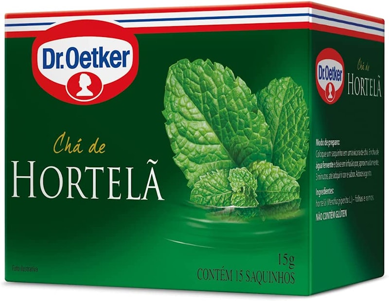 Chá de Hortelã Dr. Oetker 1
