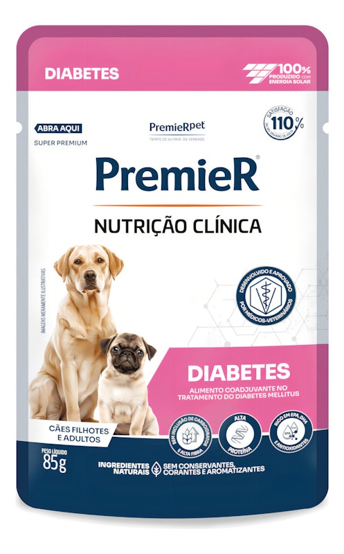 Alimento Úmido Vet Life Diabetic Canine 1